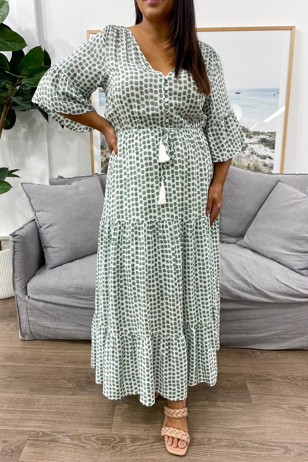 Indi Dress - Black Spot - Image 25