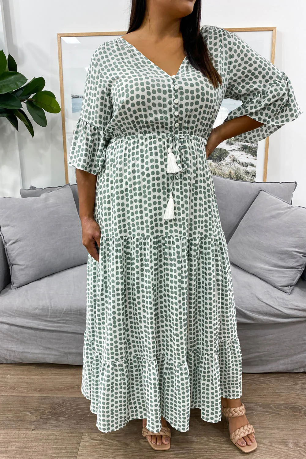 Indi Dress - Black Spot - Image 26