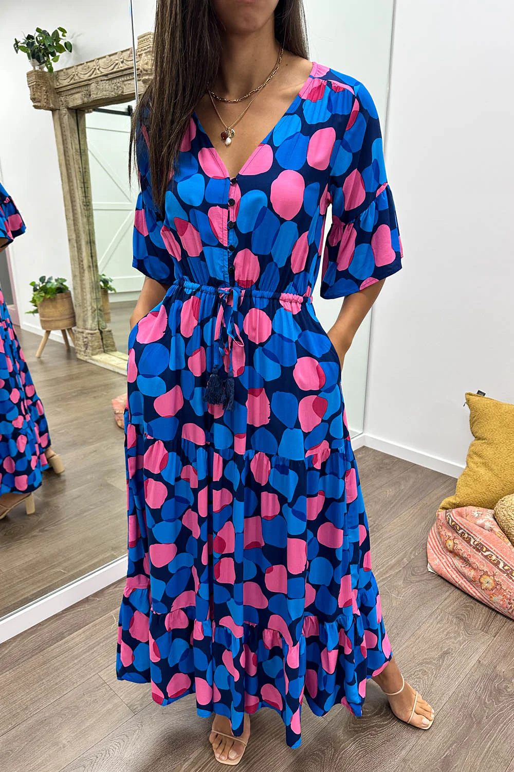 Indi Dress - Black Spot - Image 29