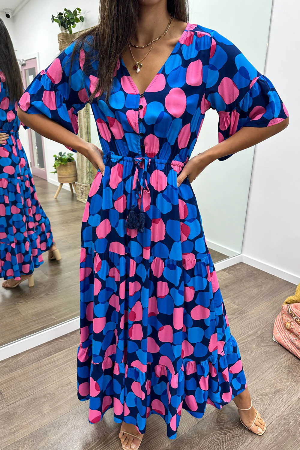 Indi Dress - Black Spot - Image 30