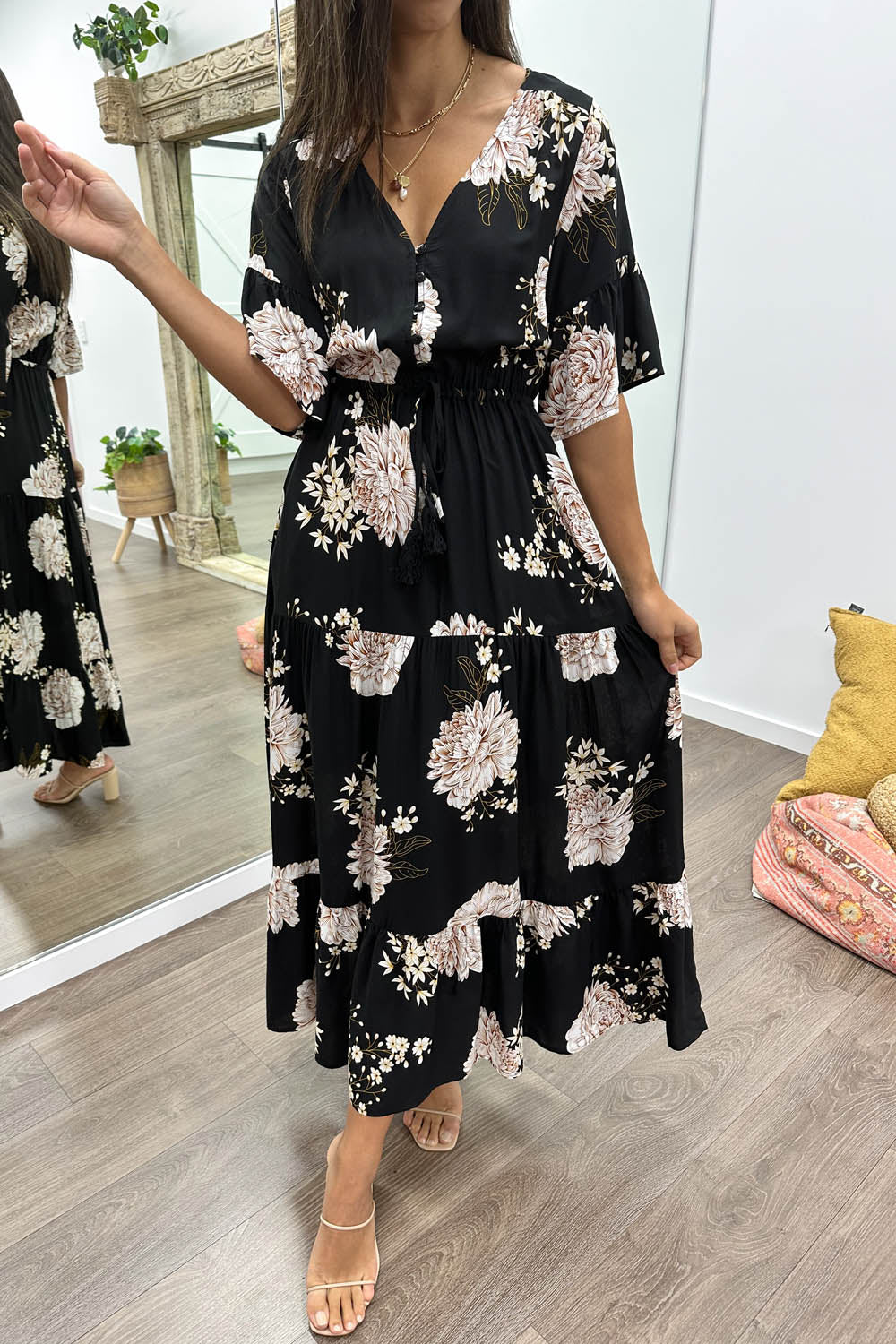 Indi Dress - Black Spot - Image 36
