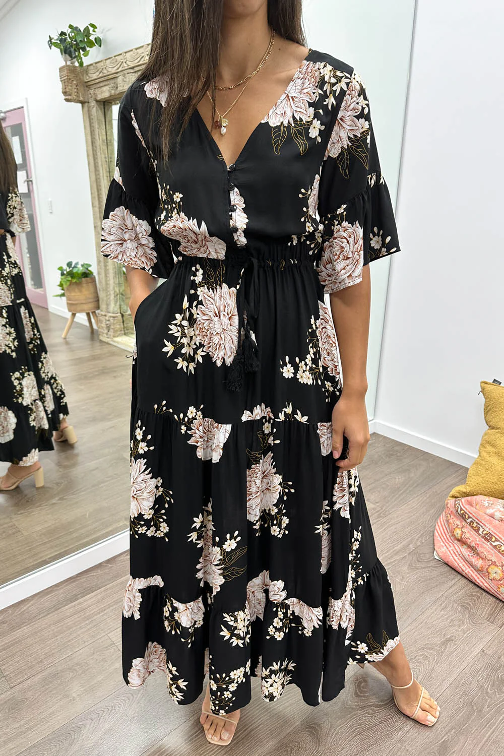 Indi Dress - Black Spot - Image 38