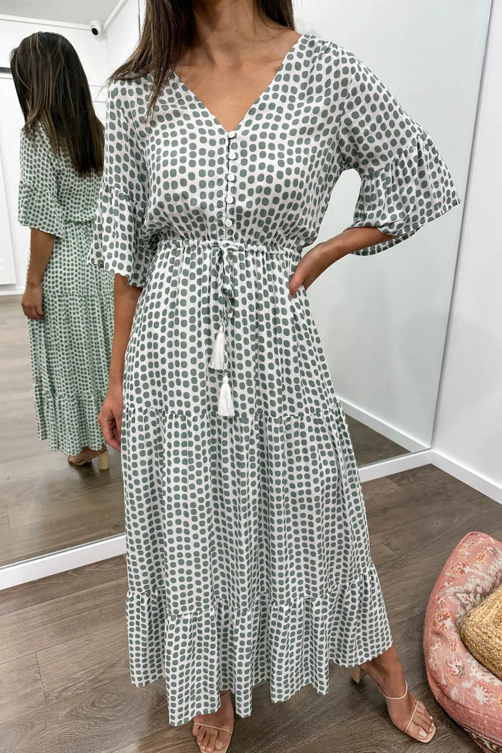 Indi Dress - Black Spot - Image 4