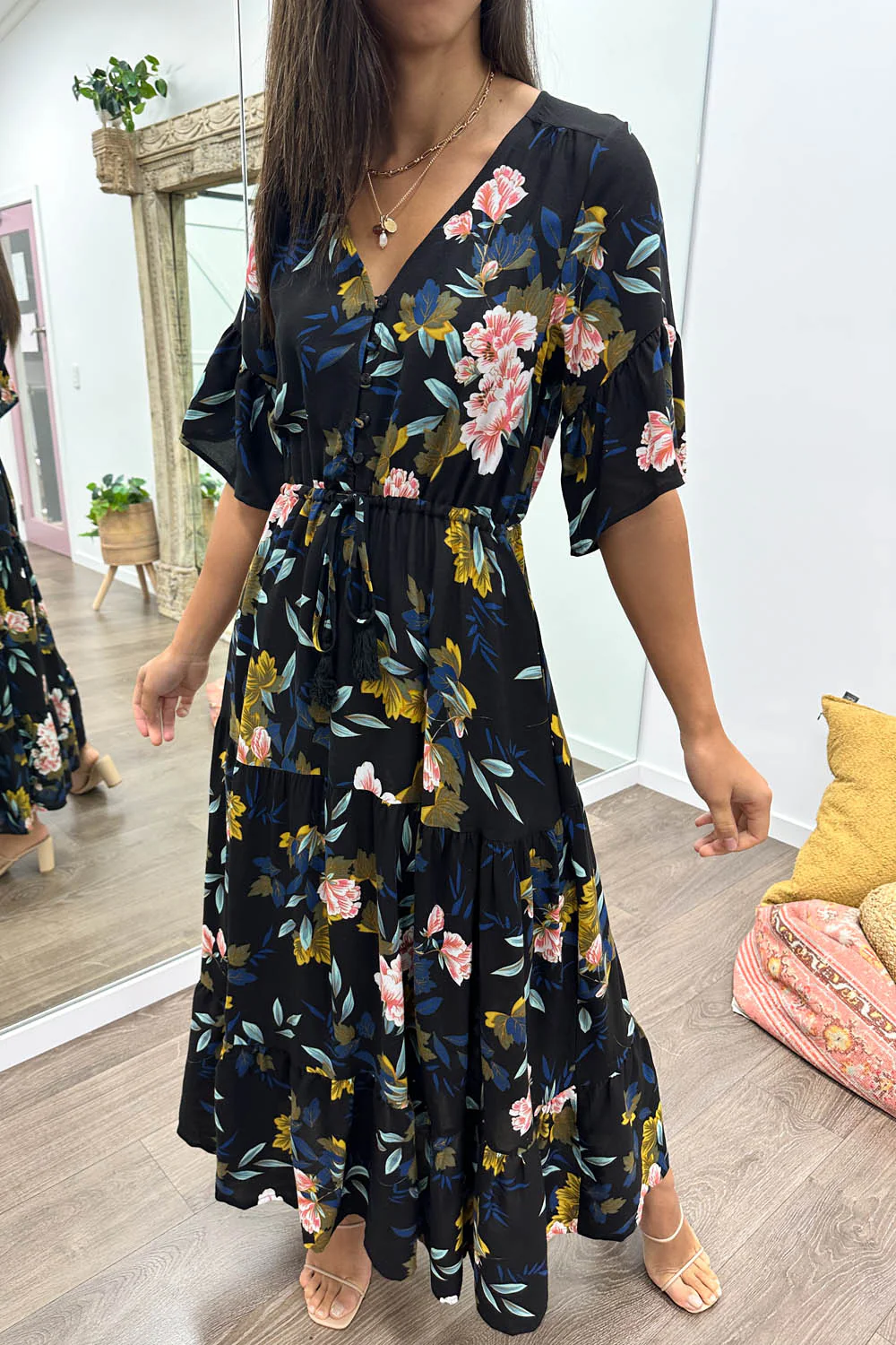 Indi Dress - Black Spot - Image 44