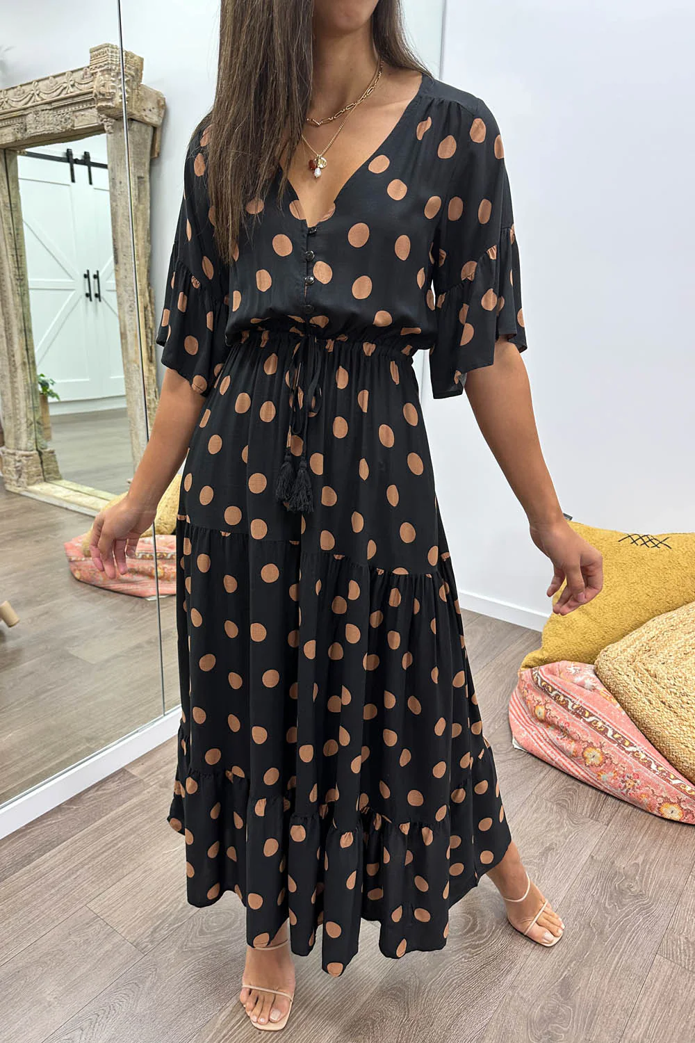 Indi Dress - Black Spot - Image 51