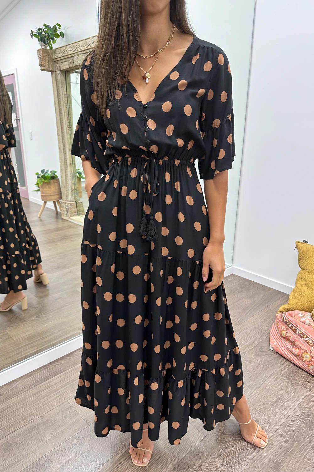 Indi Dress - Black Spot - Image 52