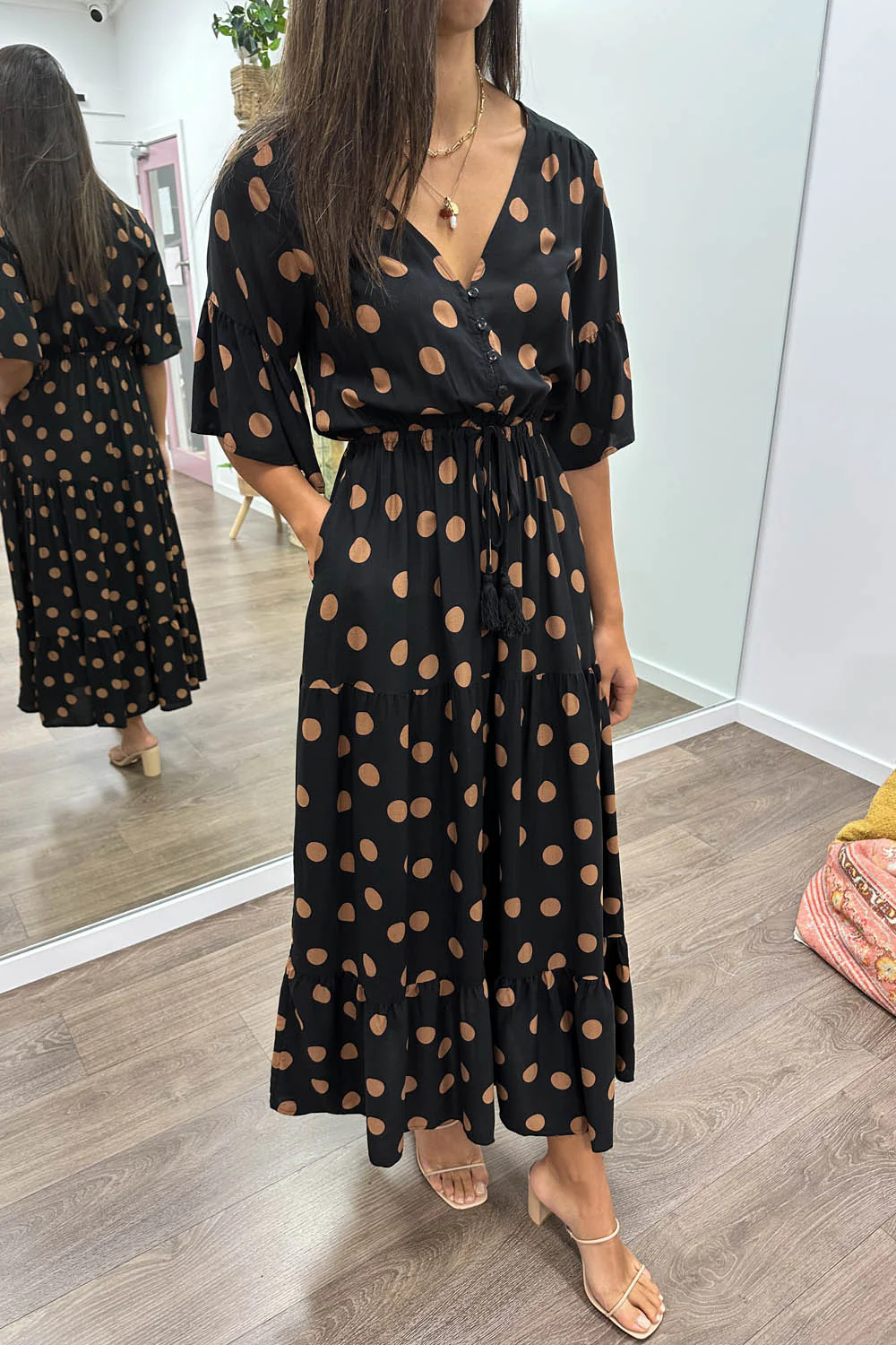 Indi Dress - Black Spot - Image 53