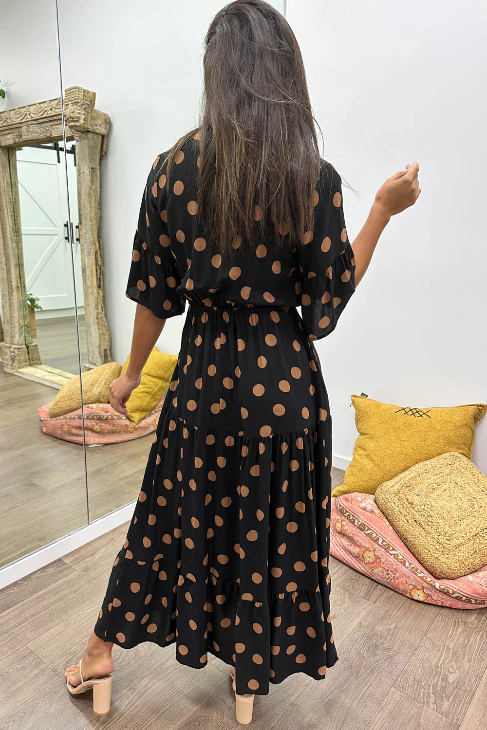 Indi Dress - Black Spot - Image 55