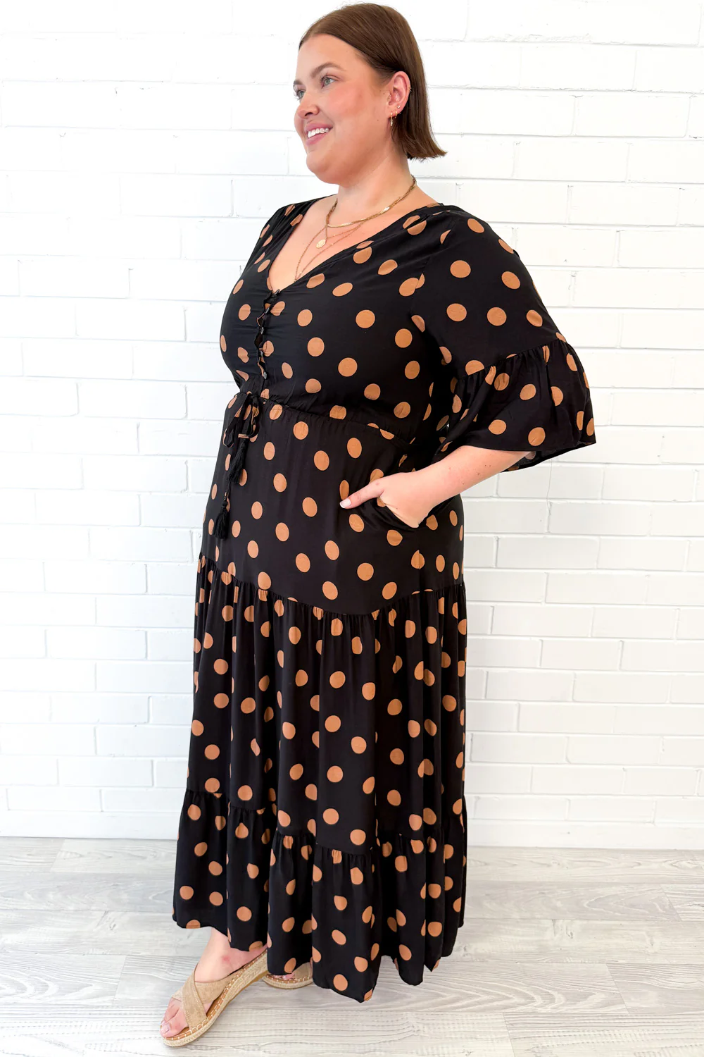 Indi Dress - Black Spot - Image 57