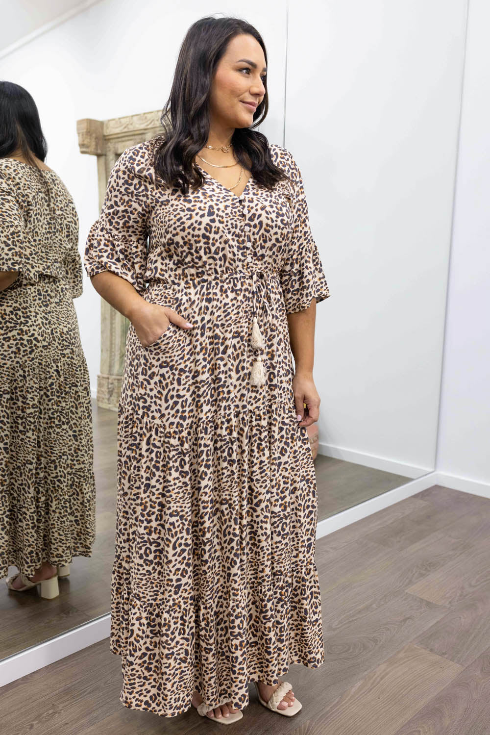 Indi Dress - Black Spot - Image 72