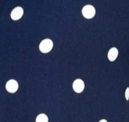 Iris Dress - Navy White Spot - Image 8