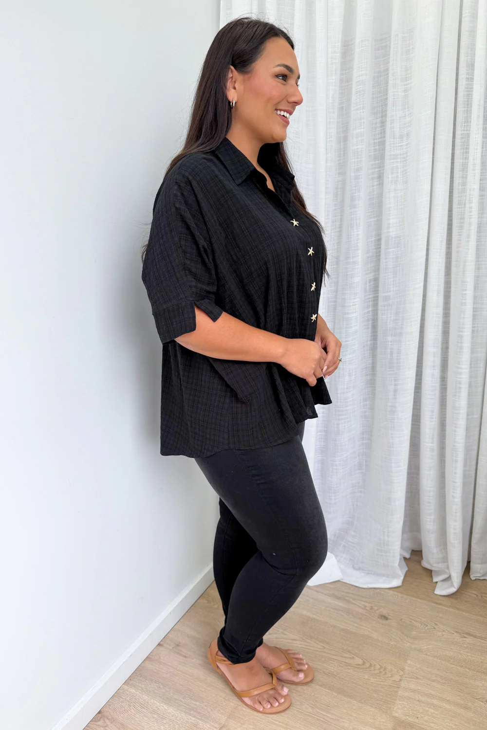 Island Air Shirt - Black - Image 11