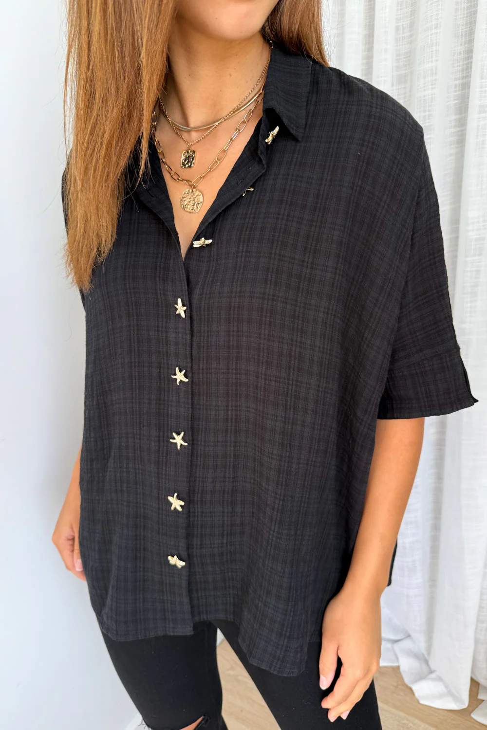 Island Air Shirt - Black - Image 3