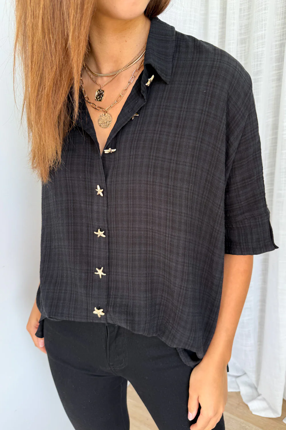 Island Air Shirt - Black - Image 4