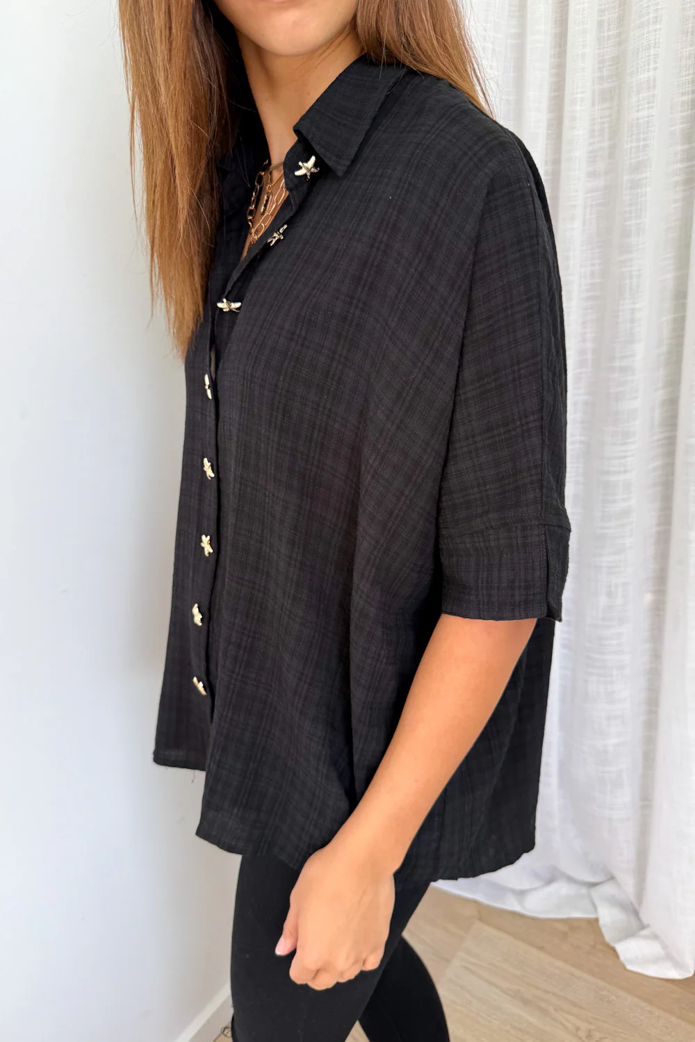Island Air Shirt - Black - Image 5