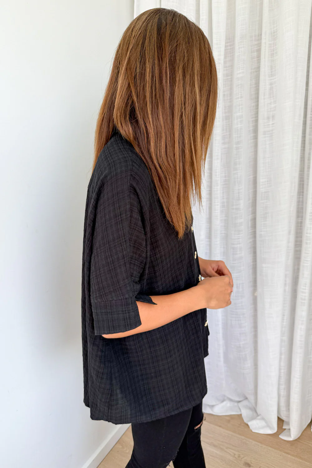 Island Air Shirt - Black - Image 6