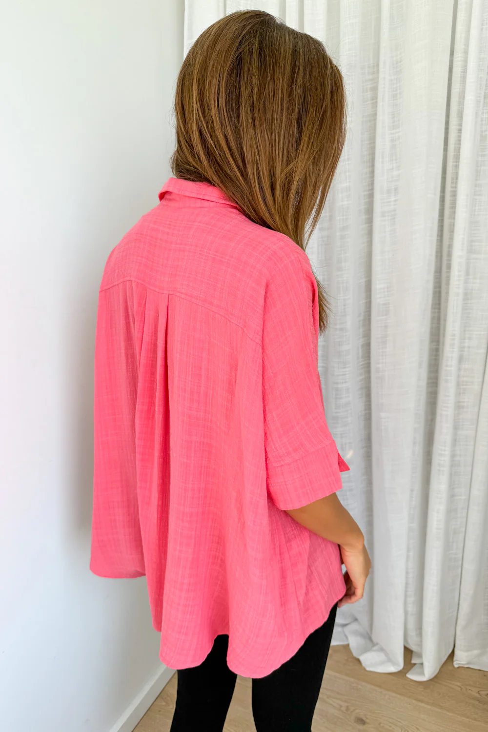 Island Air Shirt - Coral Pink - Image 8