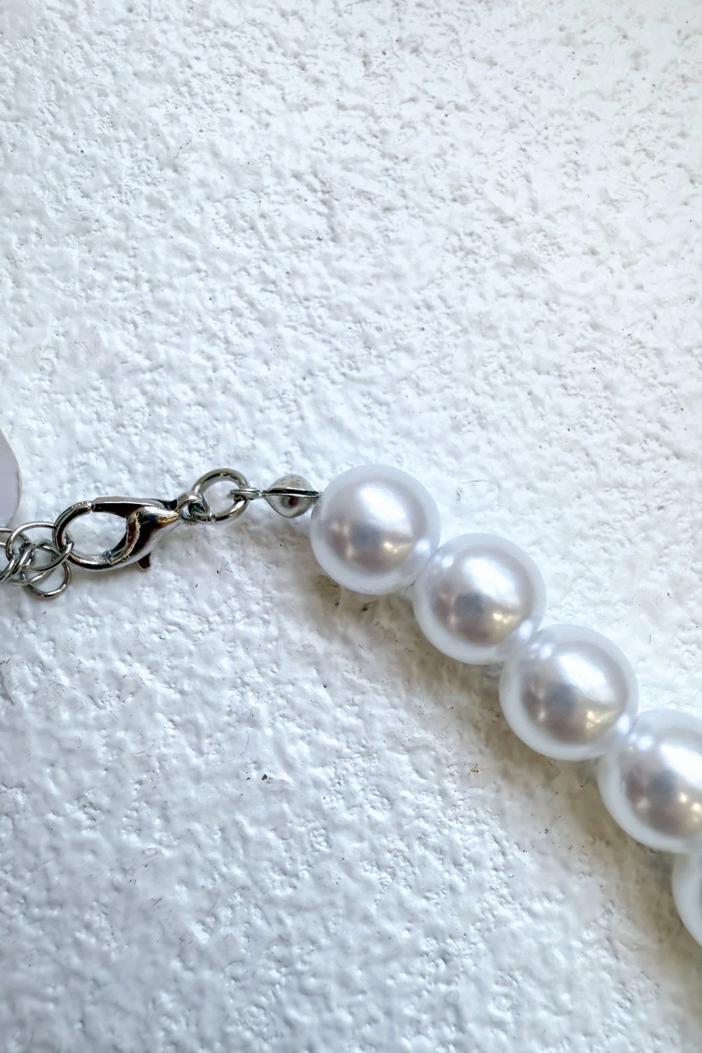 Island Time Charm Necklace - White - Image 4