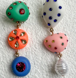 Izzy Earrings - Orange Multi - Image 9