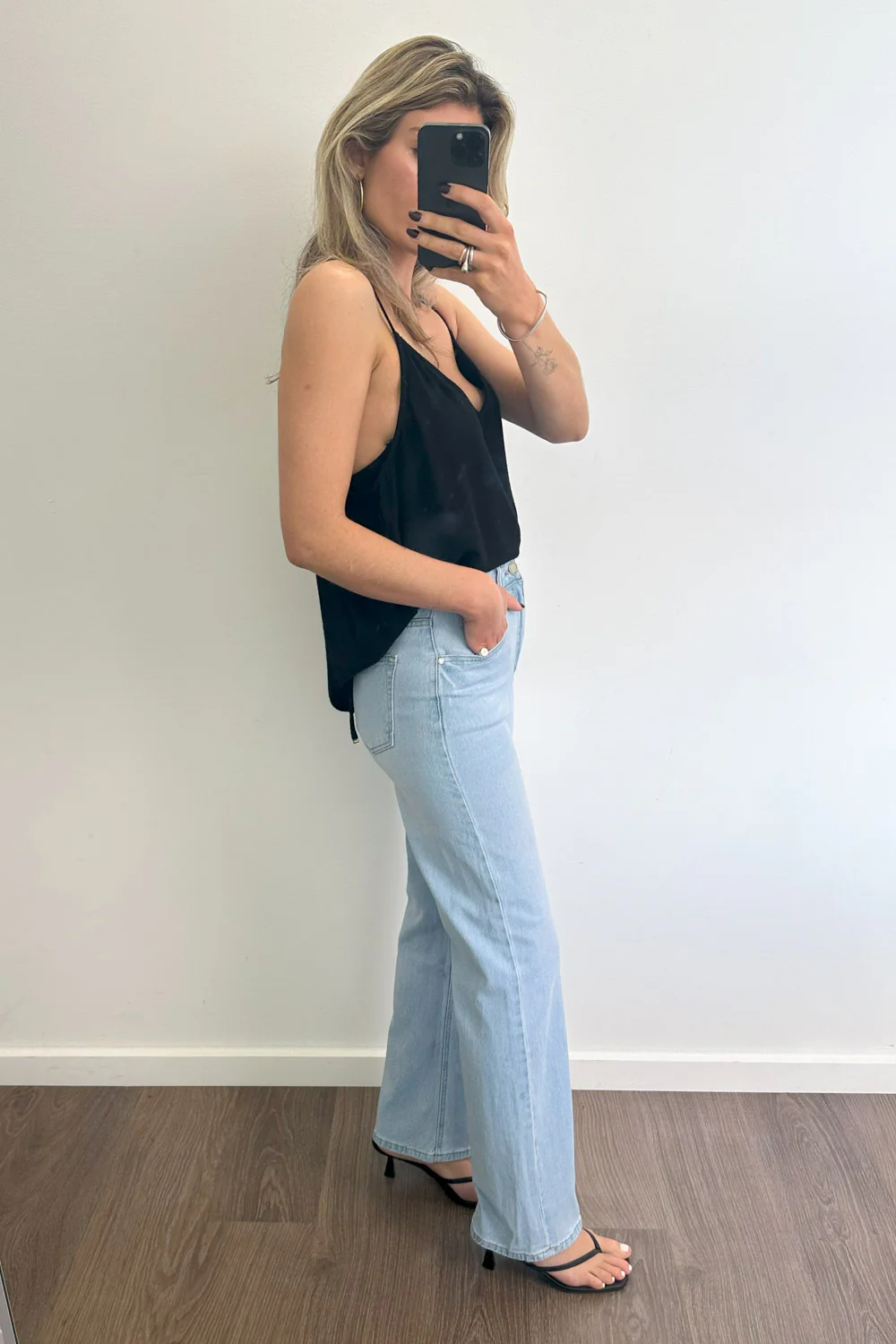 Izzy Straight Leg Denim Jeans - Image 3