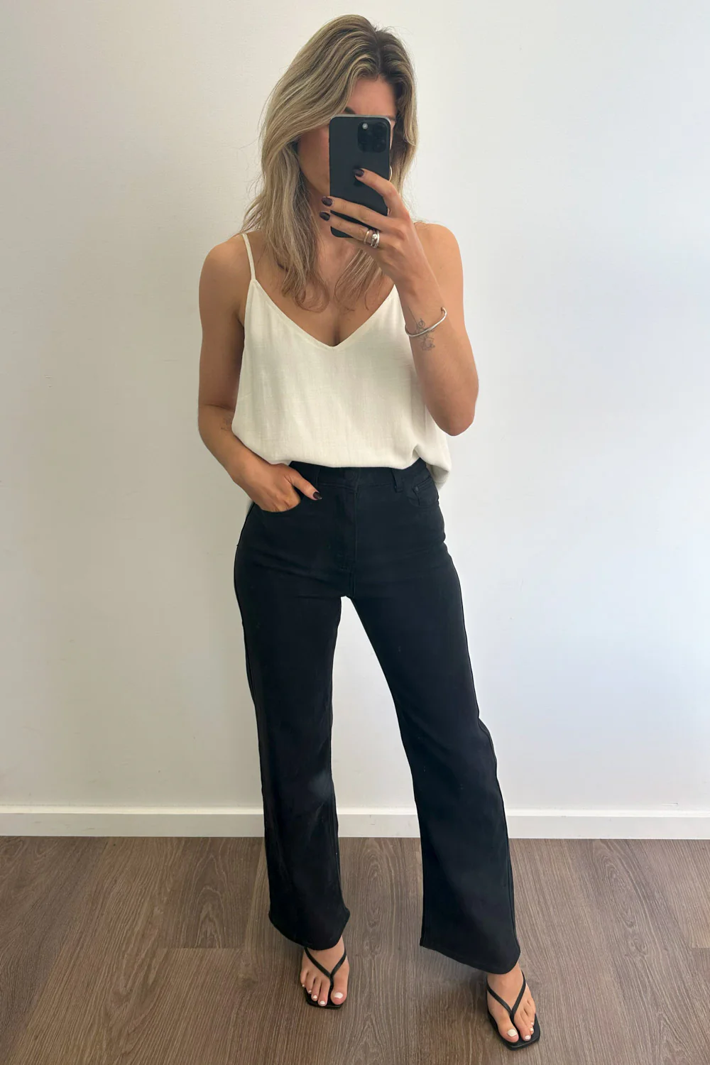 Izzy Straight Leg Denim Jeans - Image 4