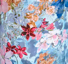 Jasmine Pants - Blue Multi Floral - Image 11