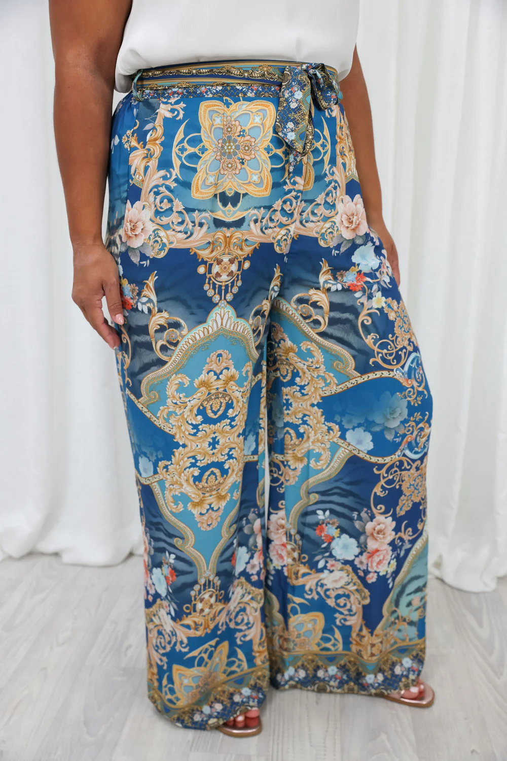 Jasmine Pants - Blue Ocean - Image 10