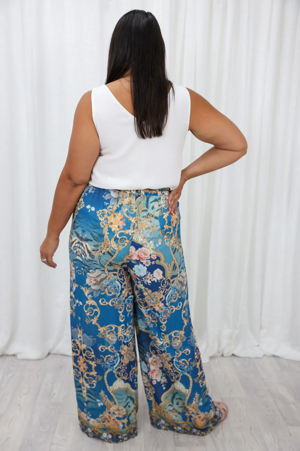 Jasmine Pants - Blue Ocean - Image 11