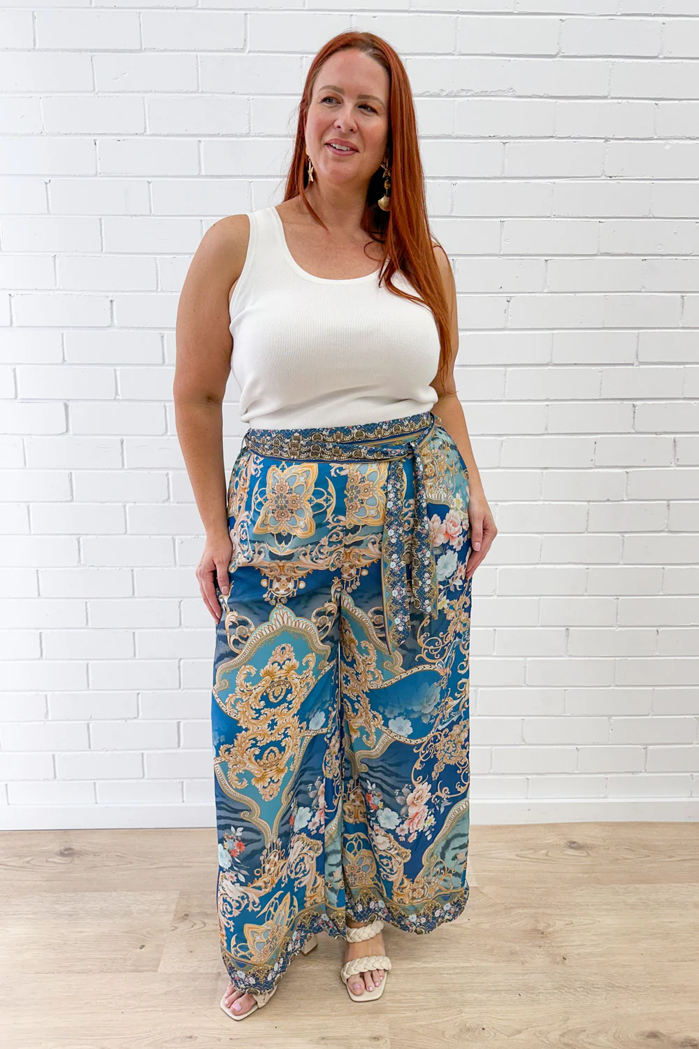 Jasmine Pants - Blue Ocean - Image 14