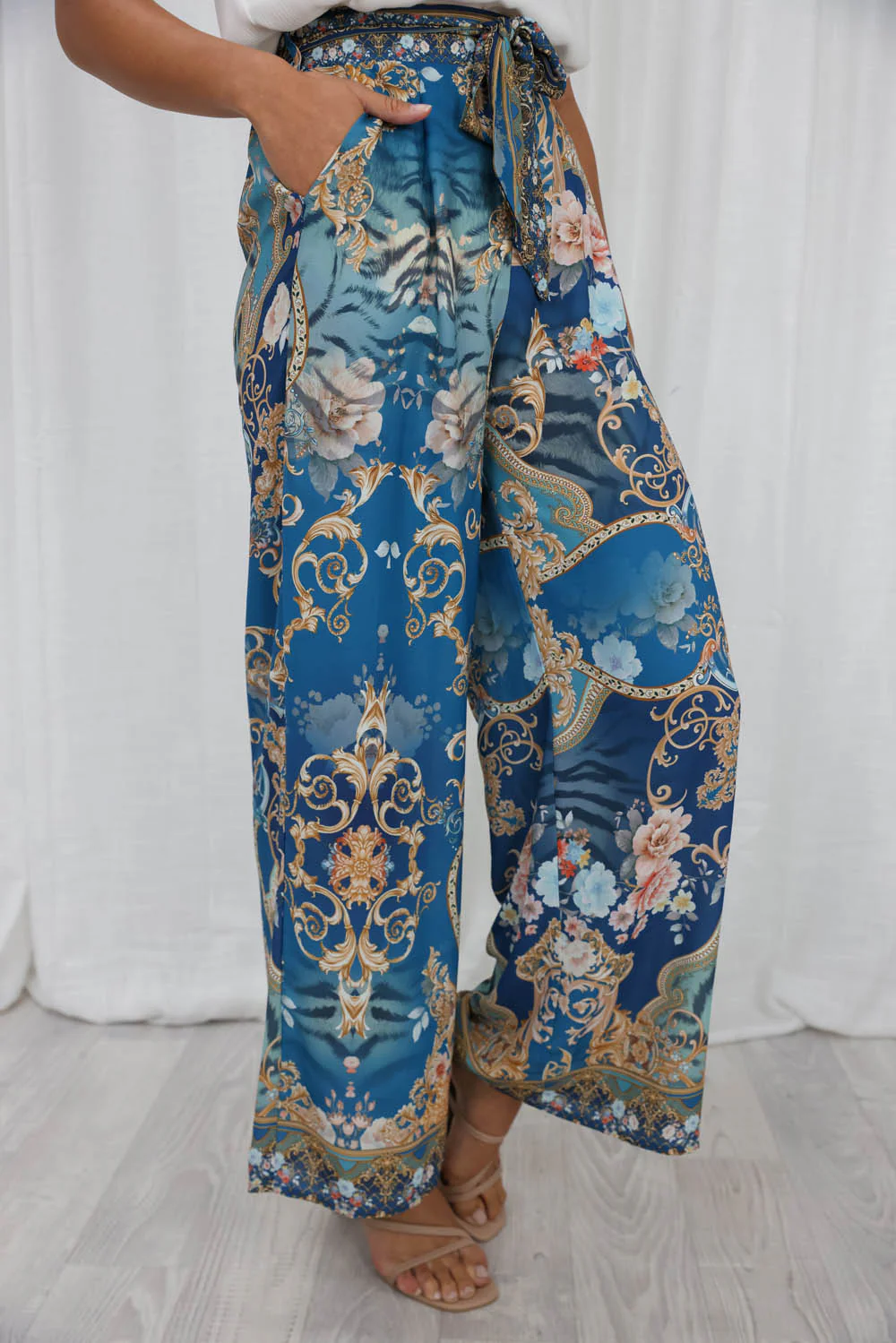 Jasmine Pants - Blue Ocean - Image 3