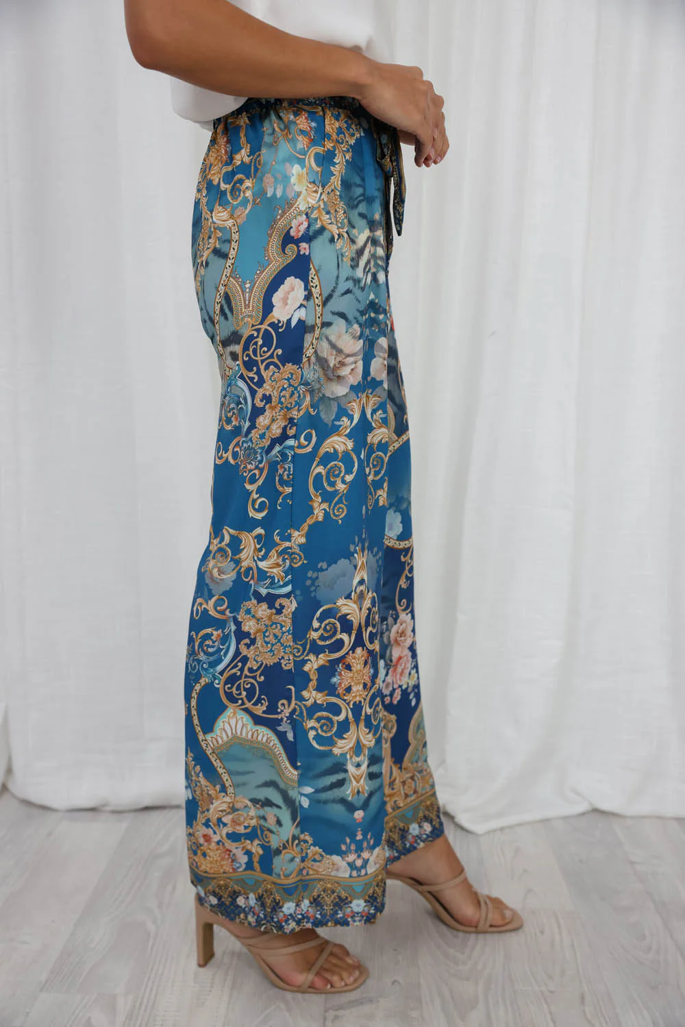 Jasmine Pants - Blue Ocean - Image 4