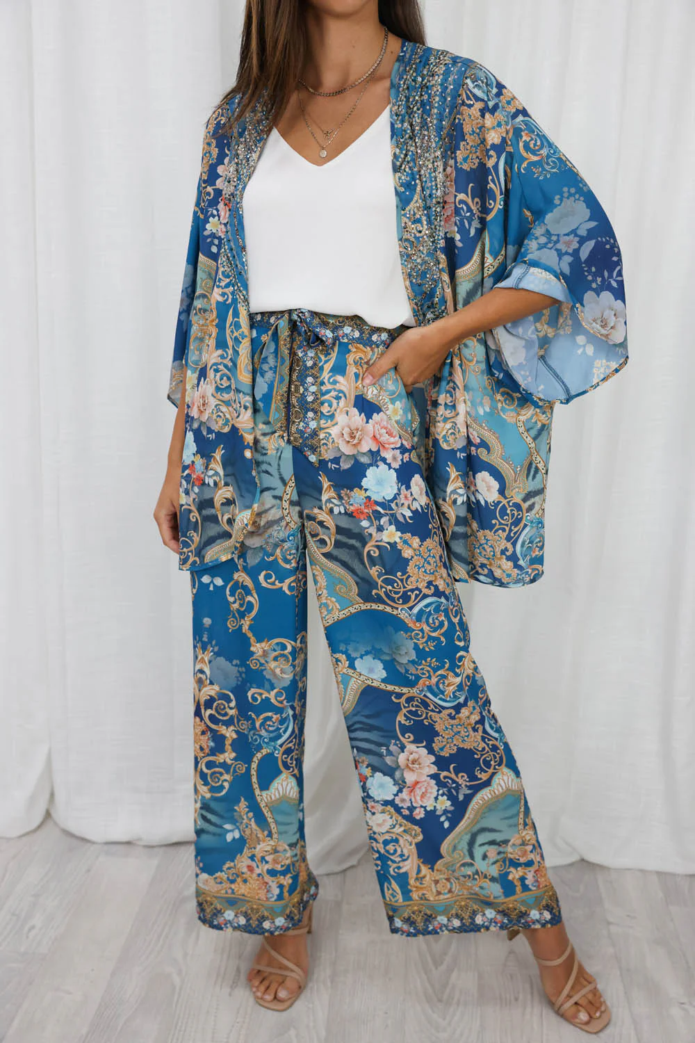 Jasmine Pants - Blue Ocean - Image 6