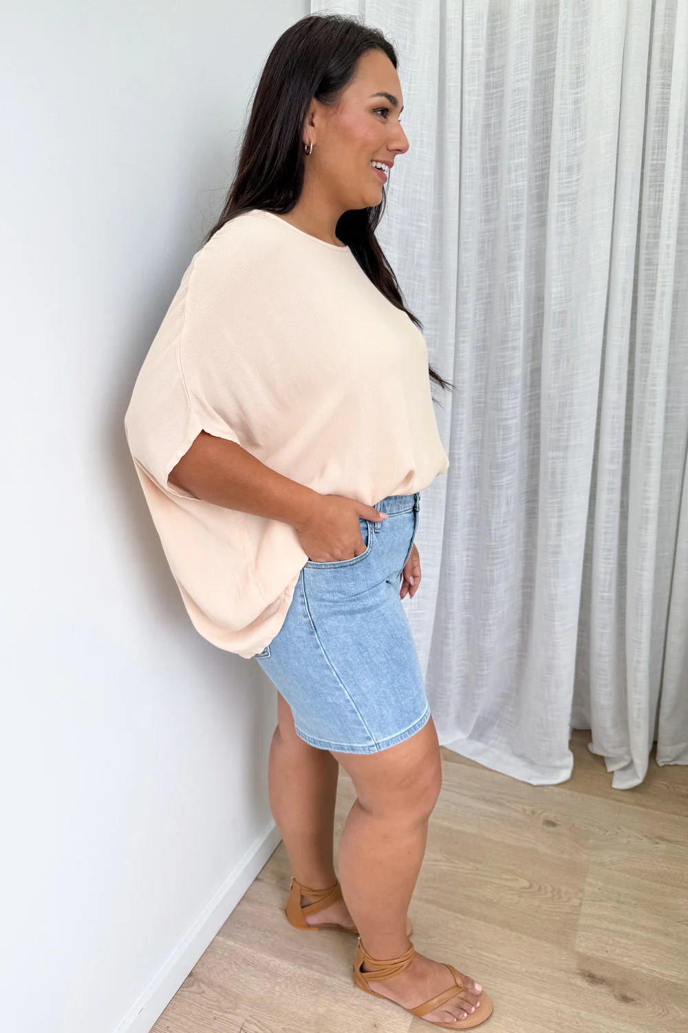 Jet Shorts - Light Denim - Image 10