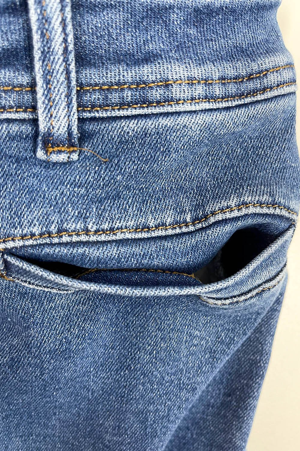 Joni Wide Leg High Rise Denim Jeans - White - Image 21