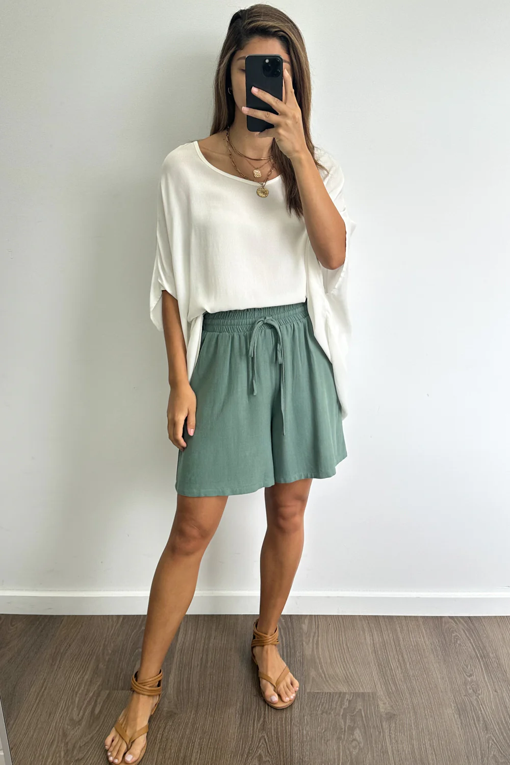 Jordyn Shorts - Eucalyptus - Image 10