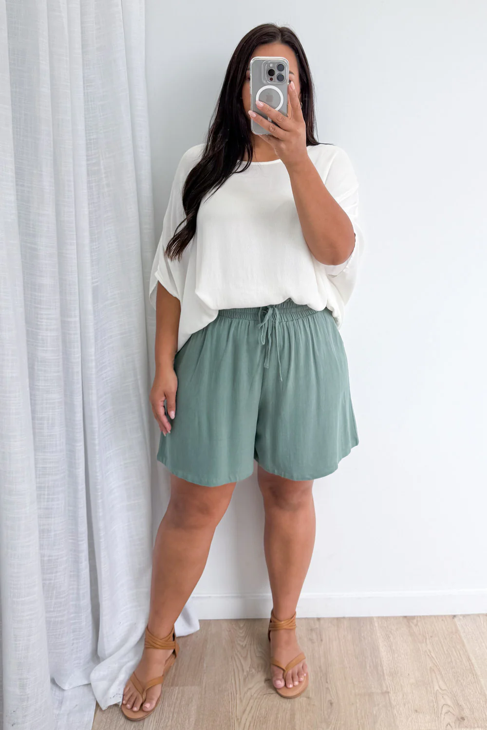 Jordyn Shorts - Eucalyptus - Image 12