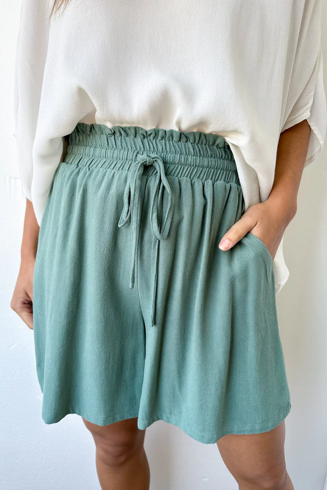 Jordyn Shorts - Eucalyptus - Image 3