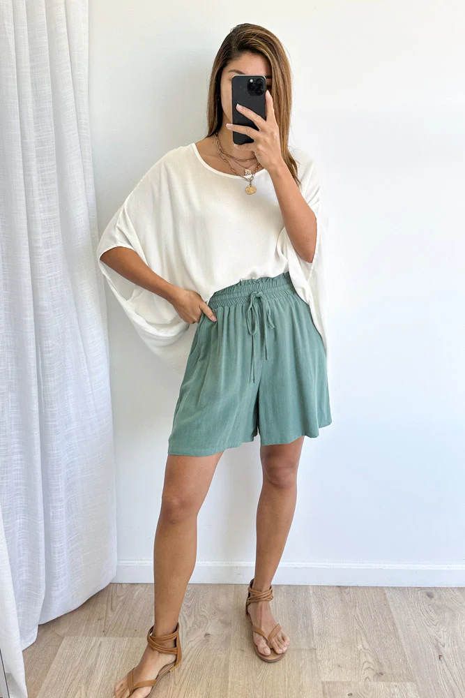 Jordyn Shorts - Eucalyptus - Image 8