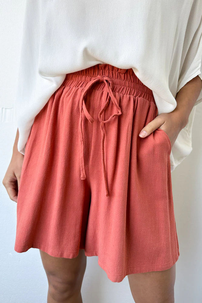 Jordyn Shorts - Rust - Image 3