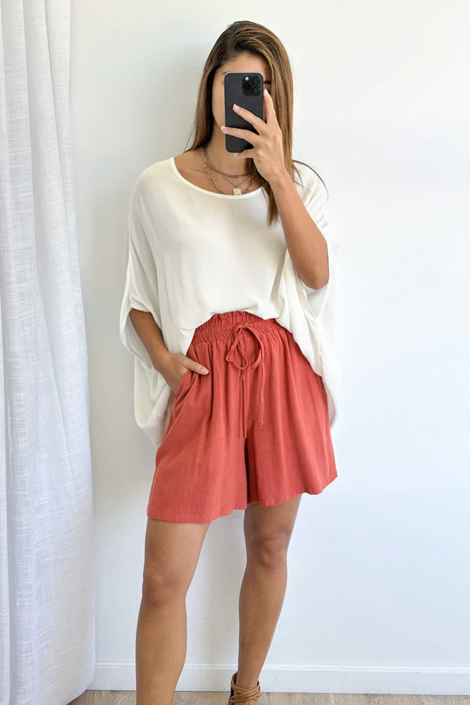 Jordyn Shorts - Rust - Image 8