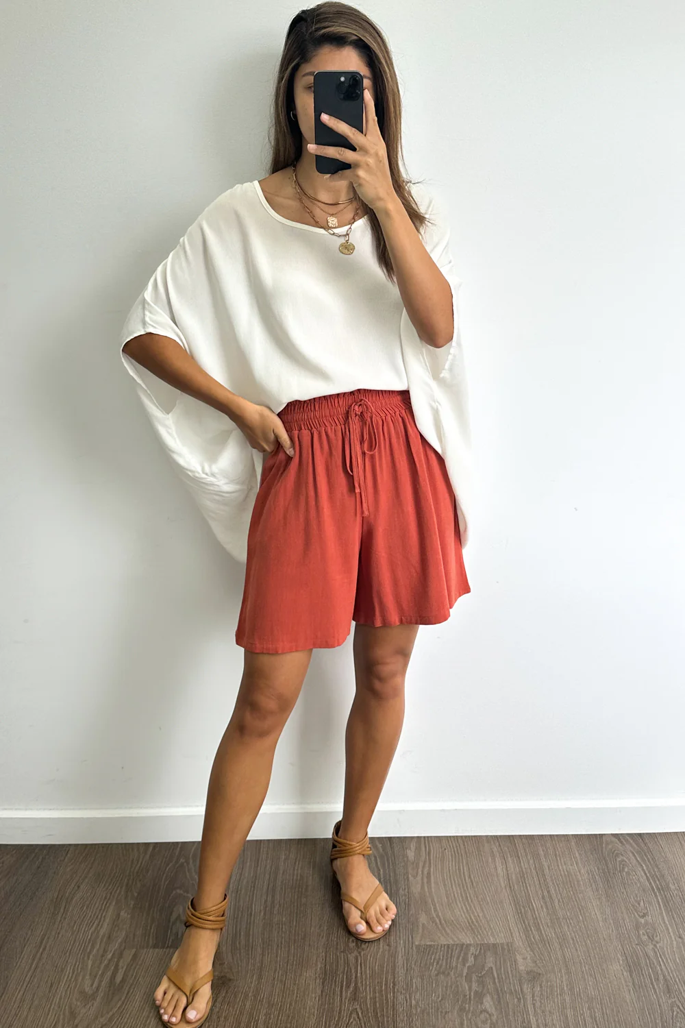 Jordyn Shorts - Rust - Image 9
