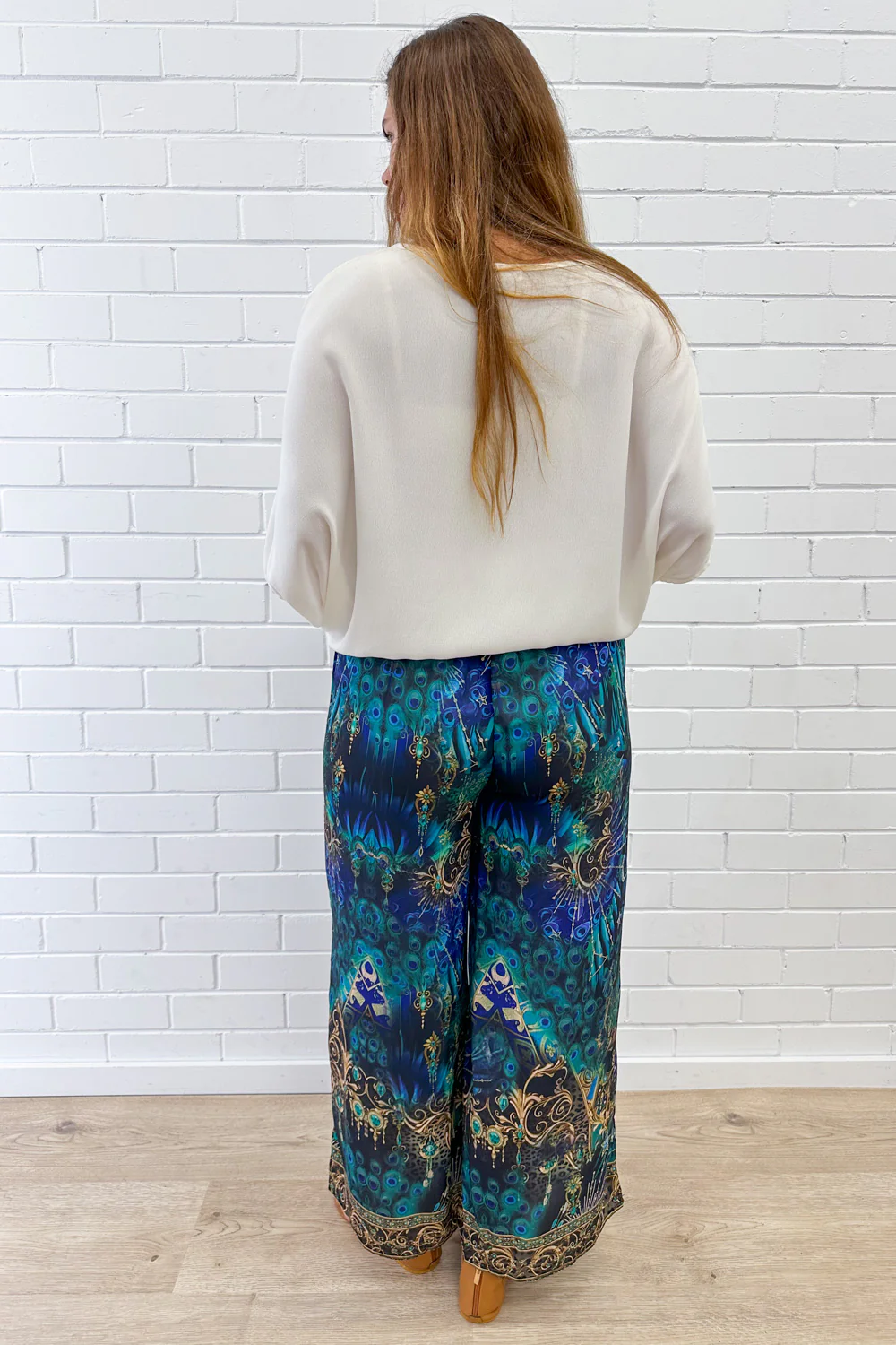 Kalina Pants - Emerald Navy - Image 13