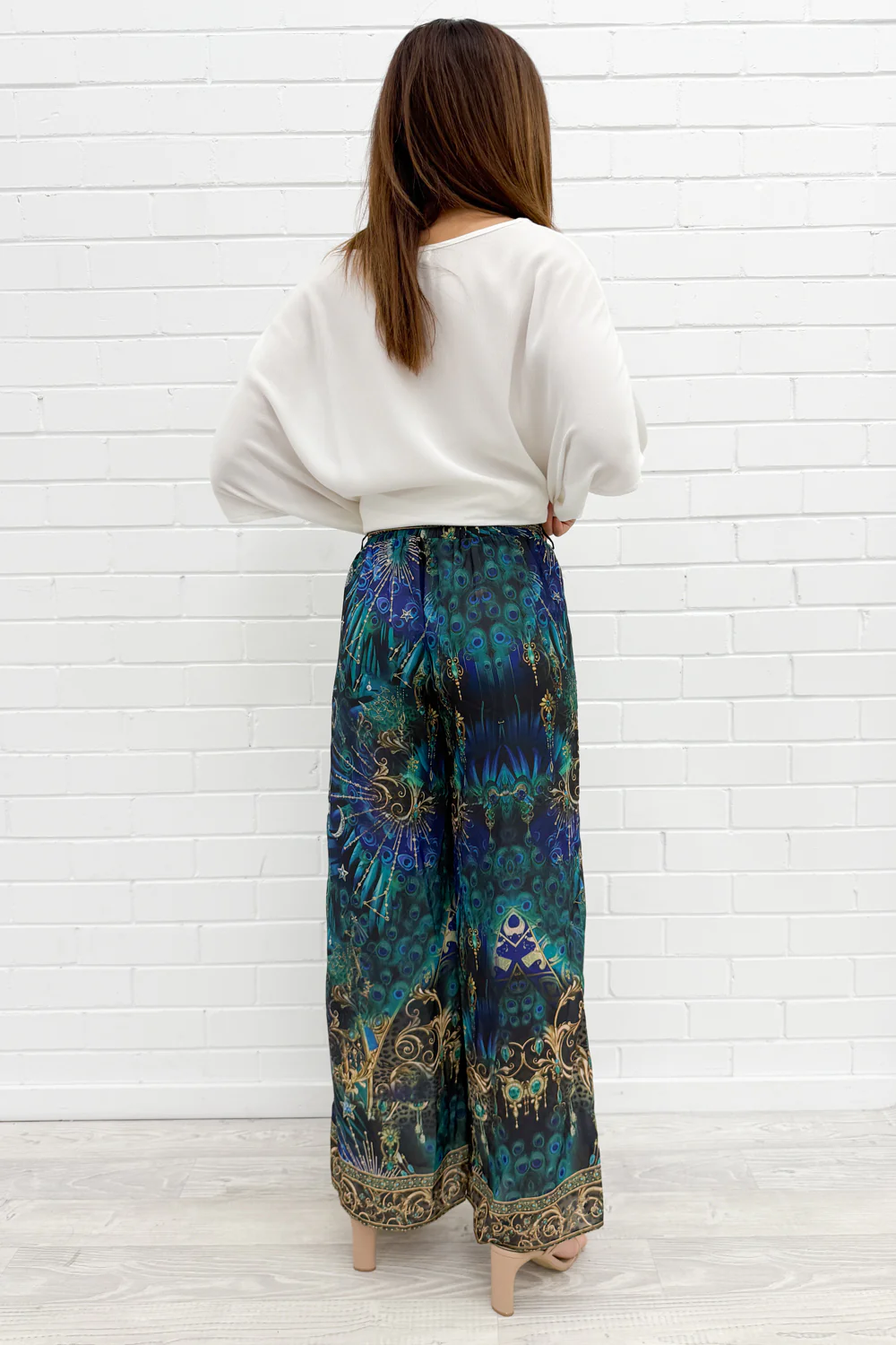 Kalina Pants - Emerald Navy - Image 6