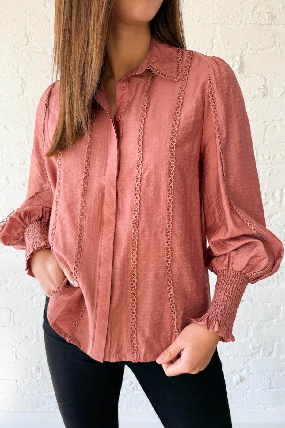 Kalina Shirt - Black - Image 23