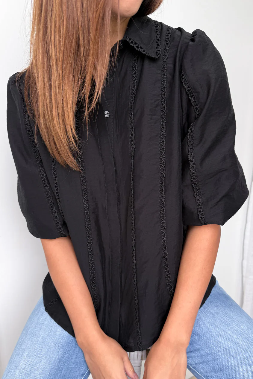 Kalina Shirt - Black - Image 3