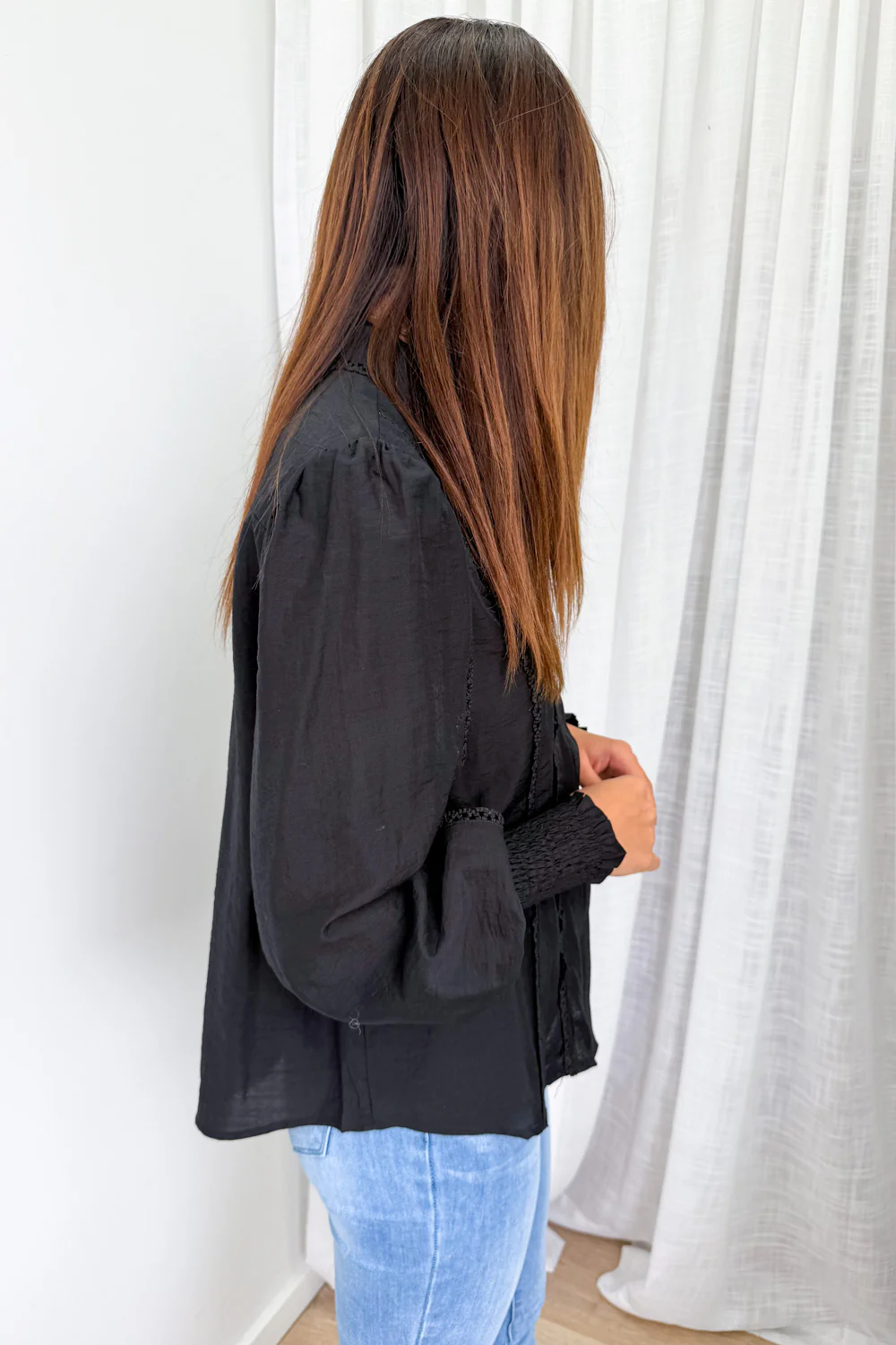Kalina Shirt - Black - Image 6