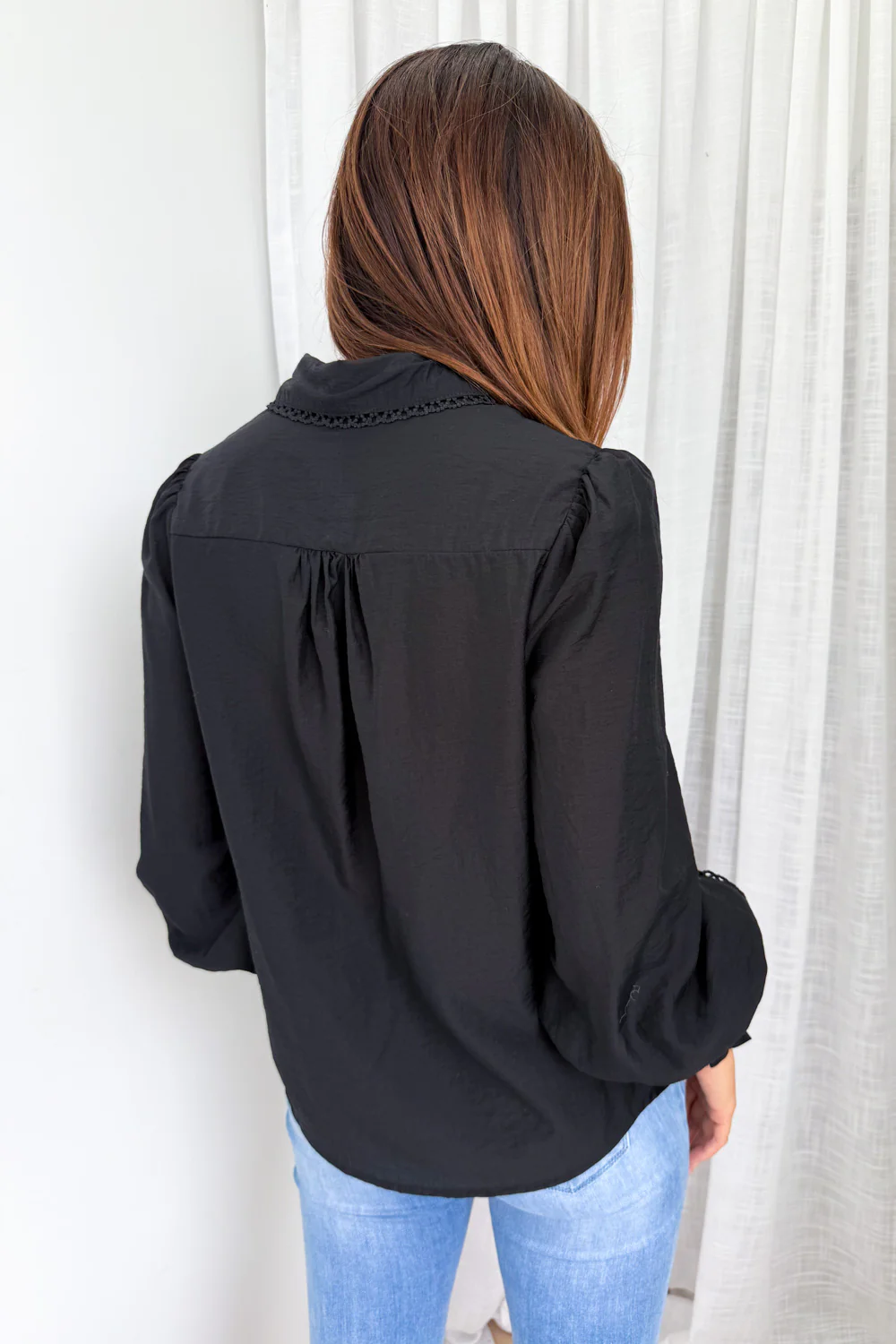 Kalina Shirt - Black - Image 7