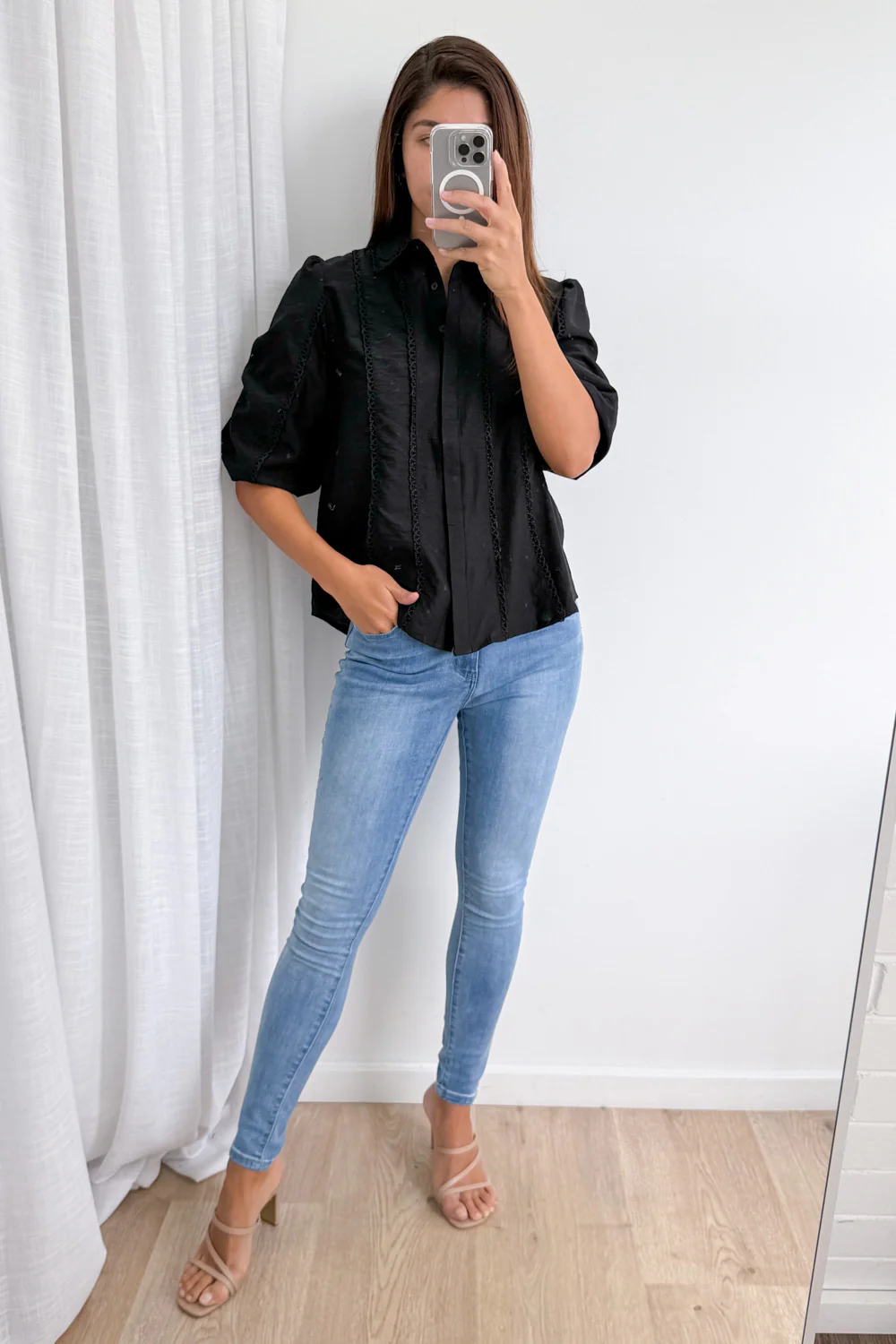 Kalina Shirt - Black - Image 9