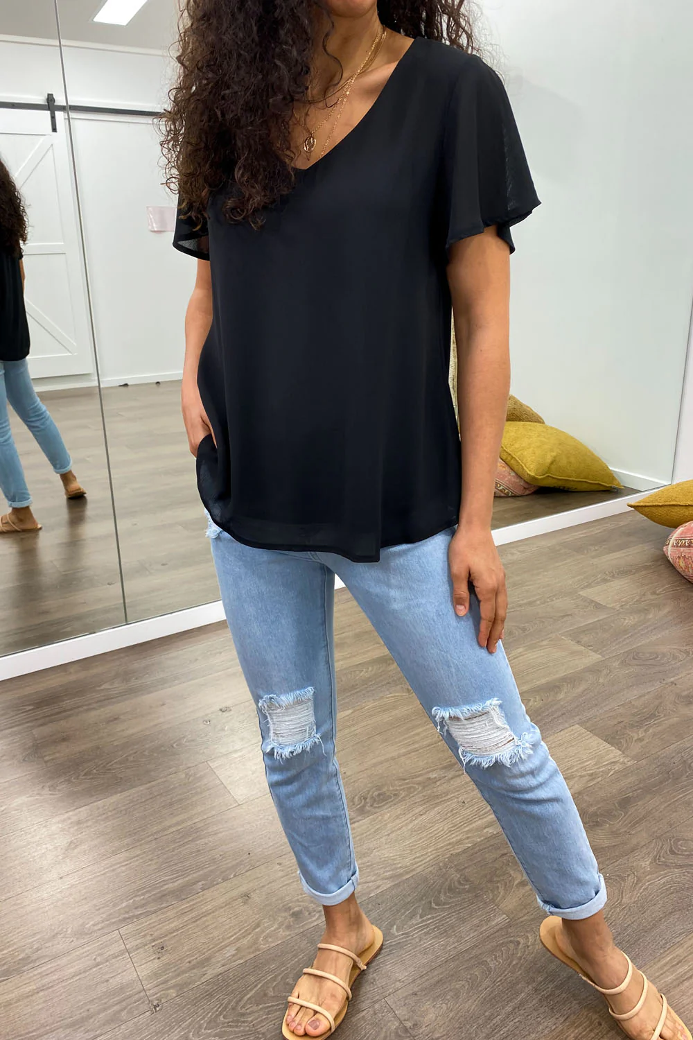 Karen Top - Black - Image 8