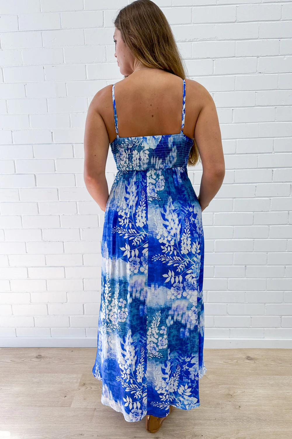 Kay Dress - Blue Floral - Image 10